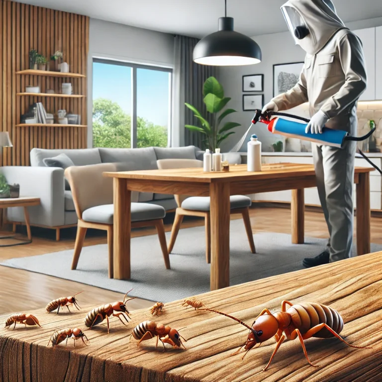 הגנה על רהיטי עץ מטרמיטים